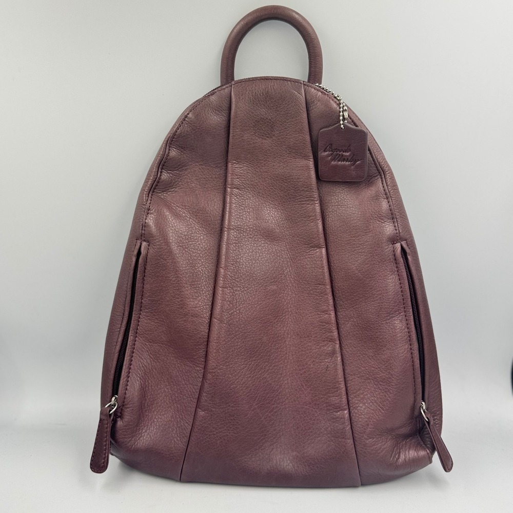 Osgoode Marley Backpack  Mauve Purple Leather RFID Sling Bag Feel the Difference